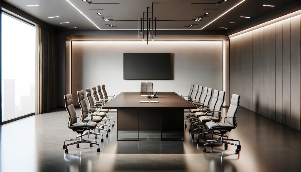 Contemporary boardroom